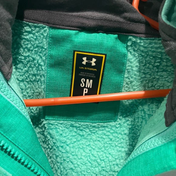 Women’s small Under Armour Green Ski Jacket winter jacket - Picture 5 of 5